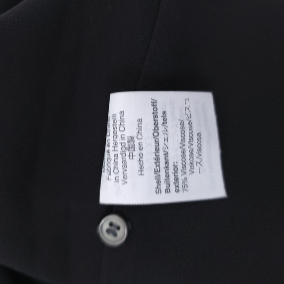 J. Crew Velvet Black Sleeveless Tank Size 8 - Picture 7 of 11